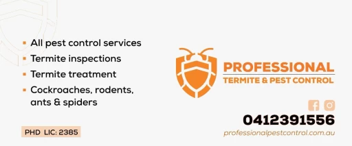 PROFESSIONAL TERMITE & PEST CONTROL