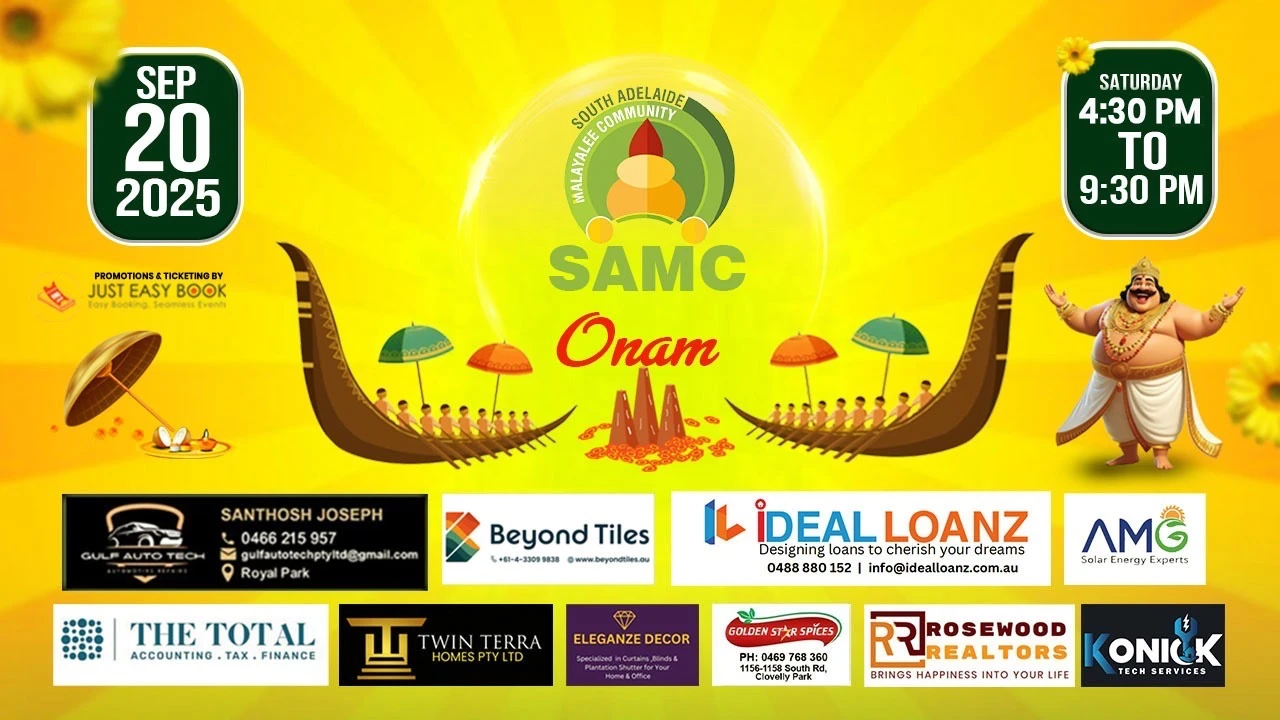 South Adelaide Malayalee Community Onam 2025