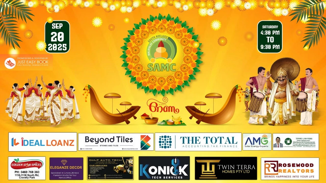 South Adelaide Malayalee Community Onam 2025
