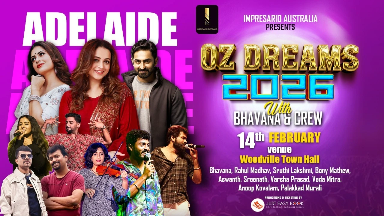 OZ DREAMS 2026-BHAVANA Adelaide