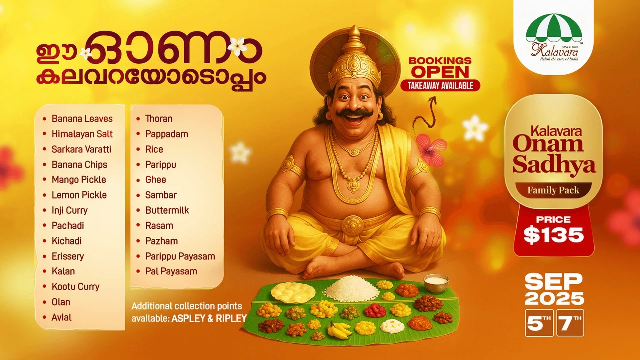 Kalavara ONAM SADHYA BOOKING