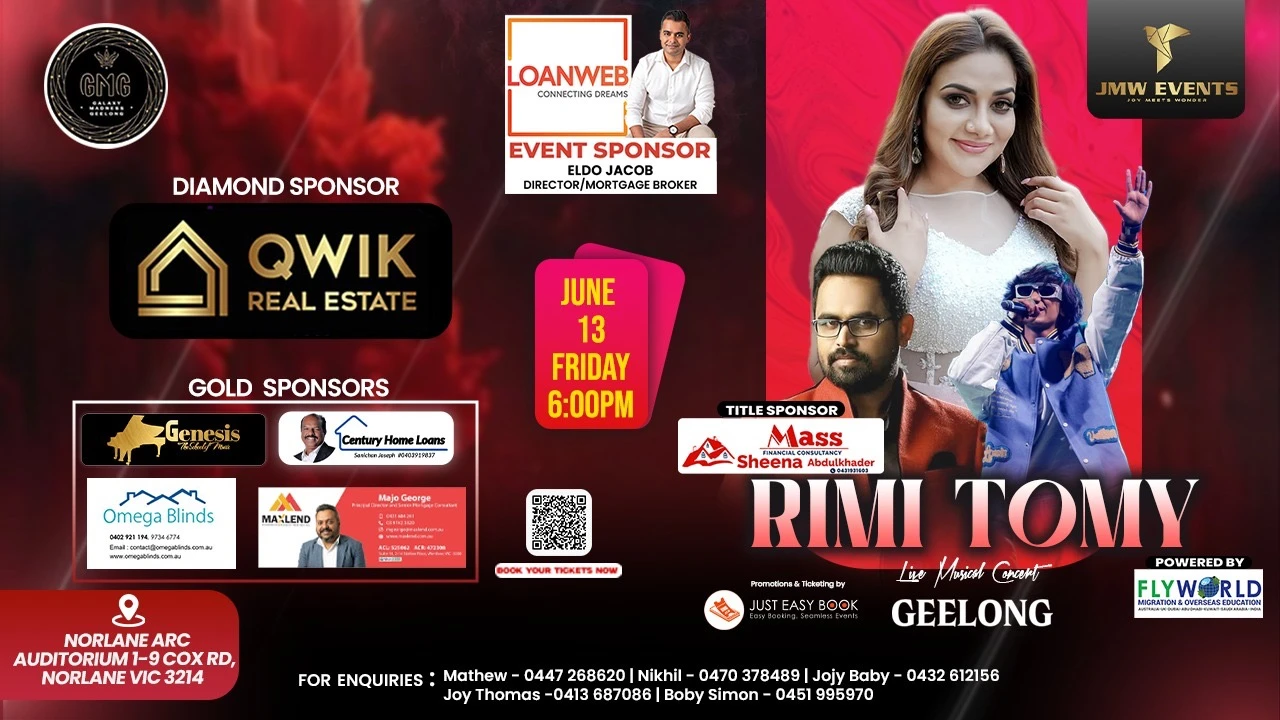 RIMI TOMY - Music Live Concert -GEELONG