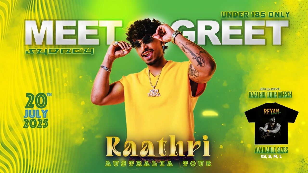 REYAN Raathri Tour Meet & Greet SYDNEY