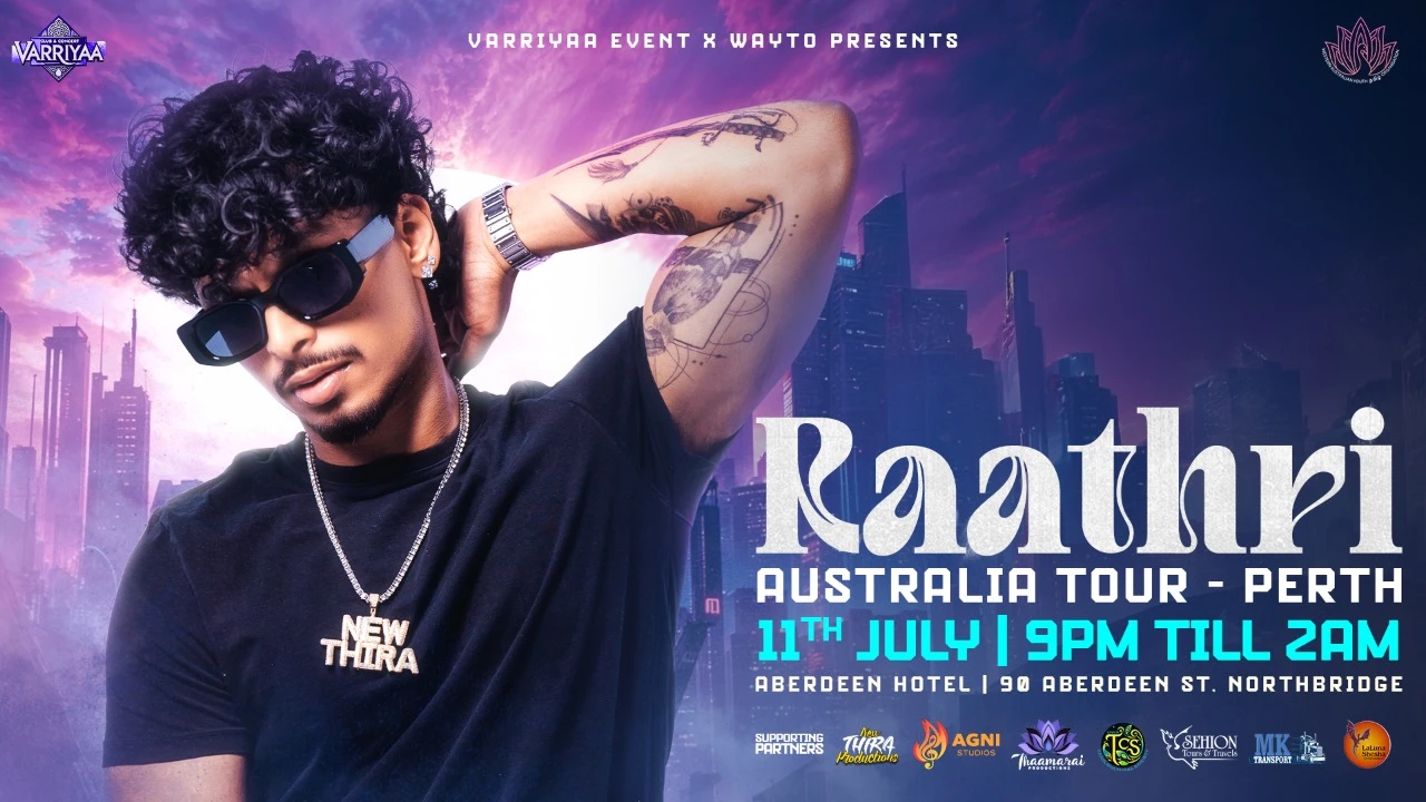 REYAN - Raathri Australia Tour PERTH
