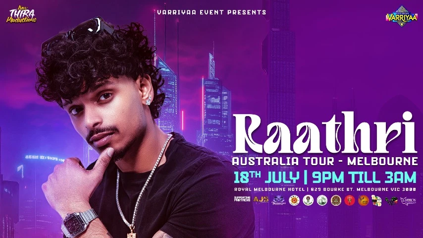 REYAN - Raathri Australia Tour MELBOURNE